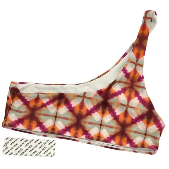 Urban Outfitters | NWT Shea One-Shoulder Printed Bikini Top - Picture 6 of 11